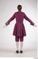  Photos Woman in Medieval civilian dress 4 18th Century Historical Clothing a poses whole body 0005.jpg